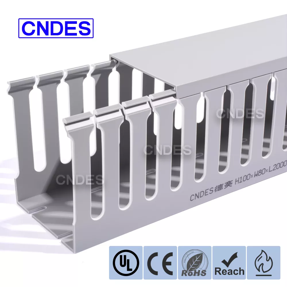 100 × 80 lankstus PVC laidų kanalas