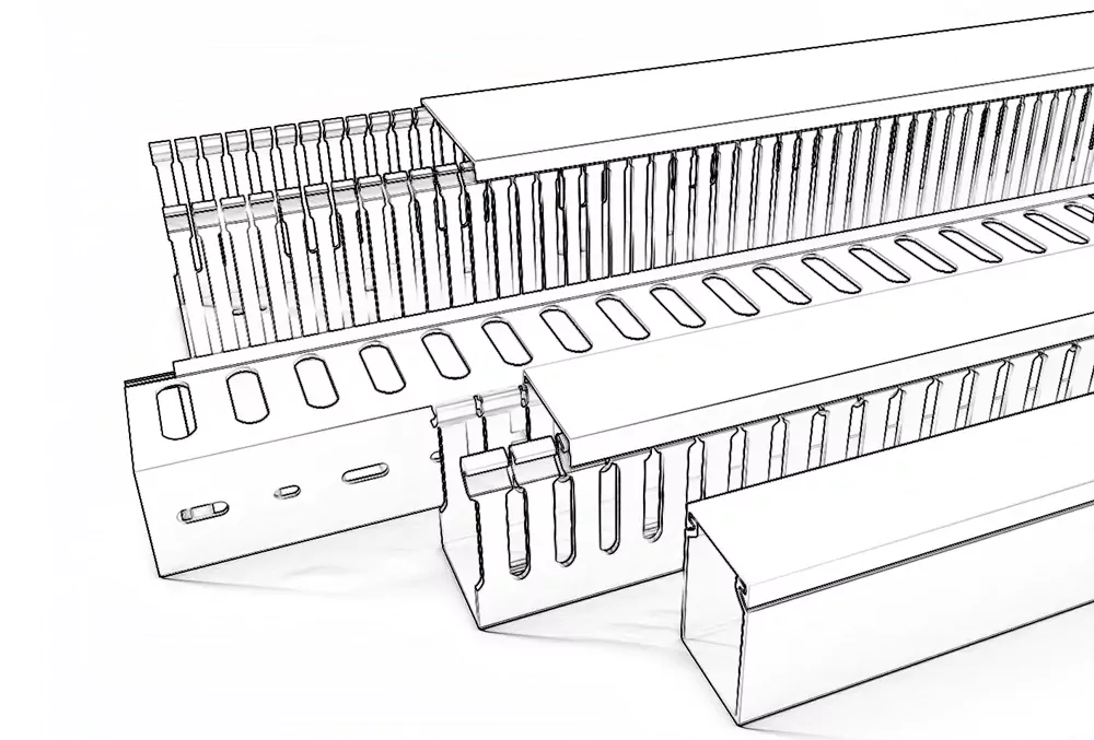 Individualūs PVC laidų kanalai